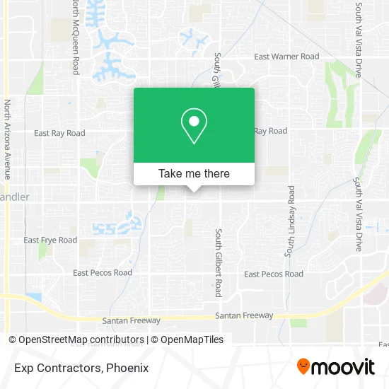 Exp Contractors map