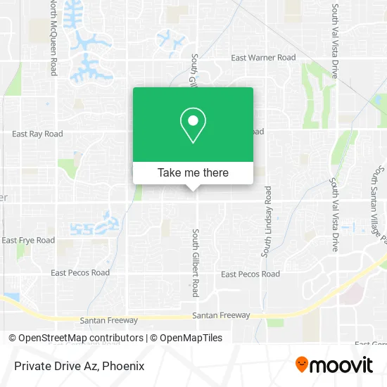 Private Drive Az map