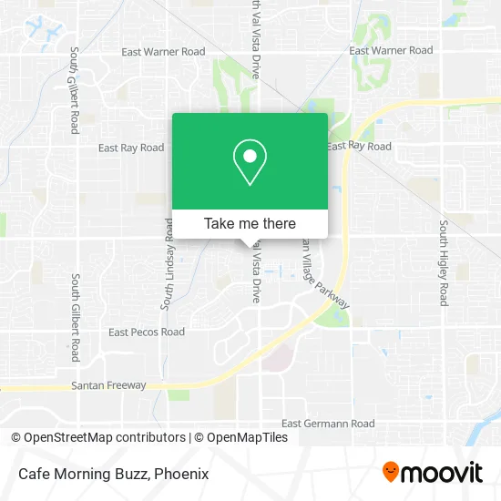 Cafe Morning Buzz map