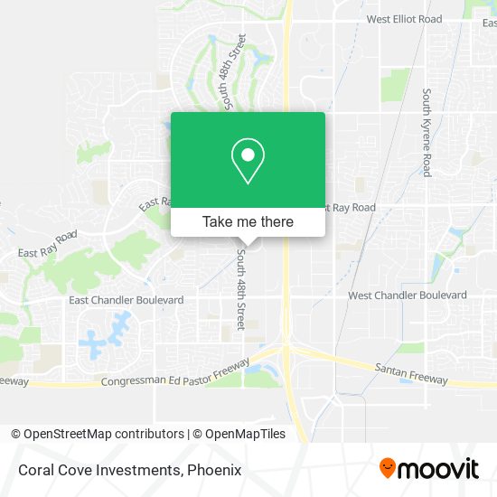 Coral Cove Investments map