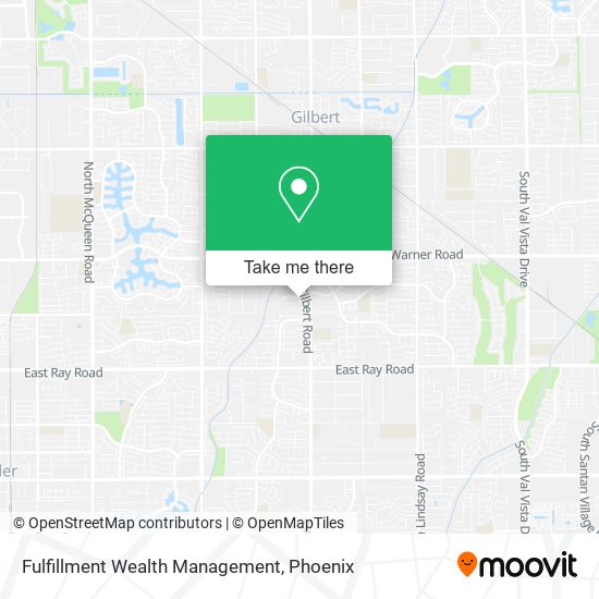 Fulfillment Wealth Management map