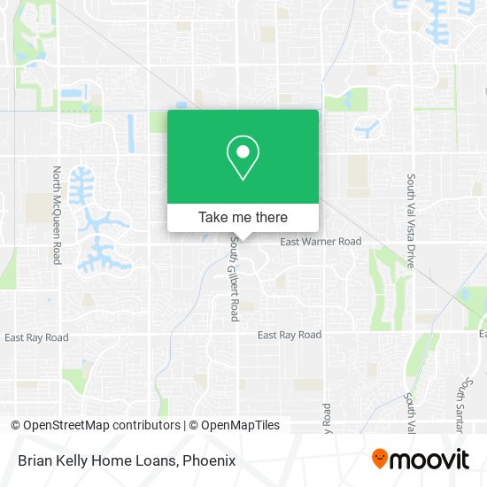 Brian Kelly Home Loans map