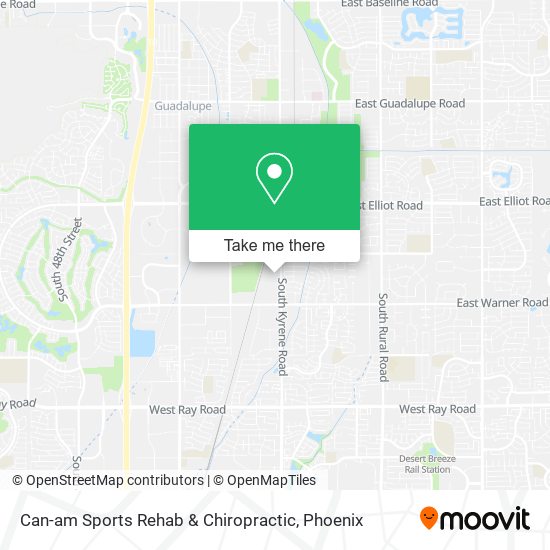 Mapa de Can-am Sports Rehab & Chiropractic