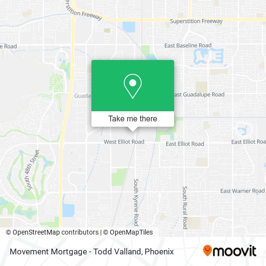 Movement Mortgage - Todd Valland map