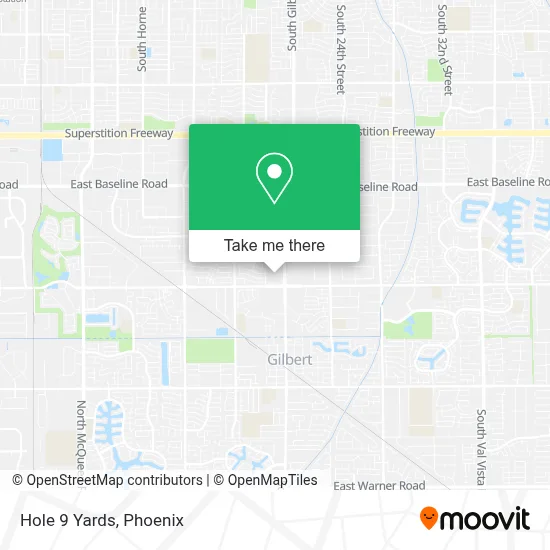 Hole 9 Yards map
