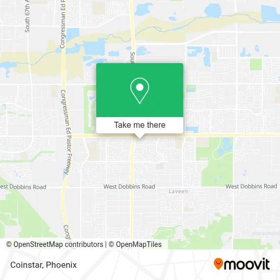 Coinstar map
