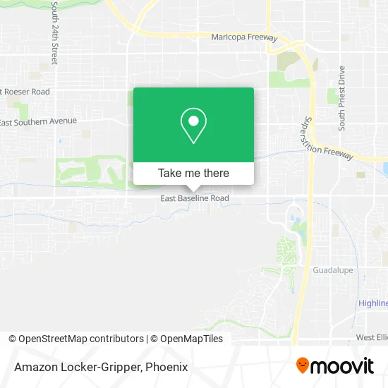 Amazon Locker-Gripper map