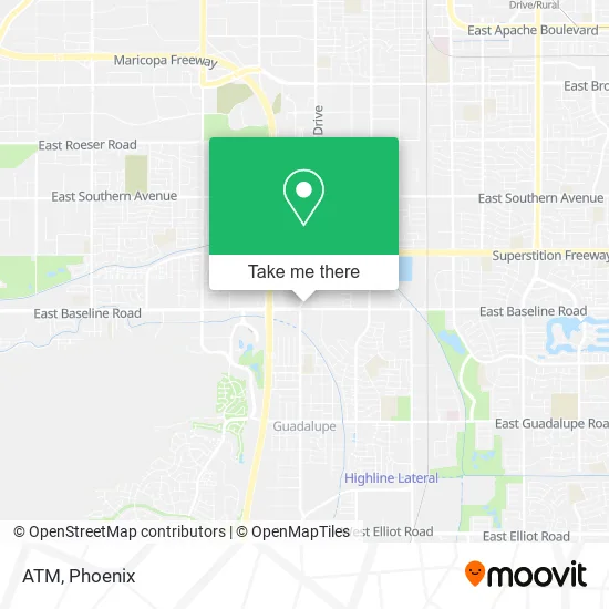 ATM map
