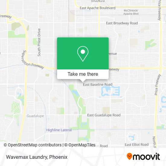 Wavemax Laundry map