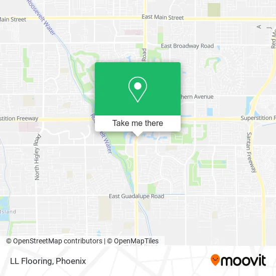 LL Flooring map