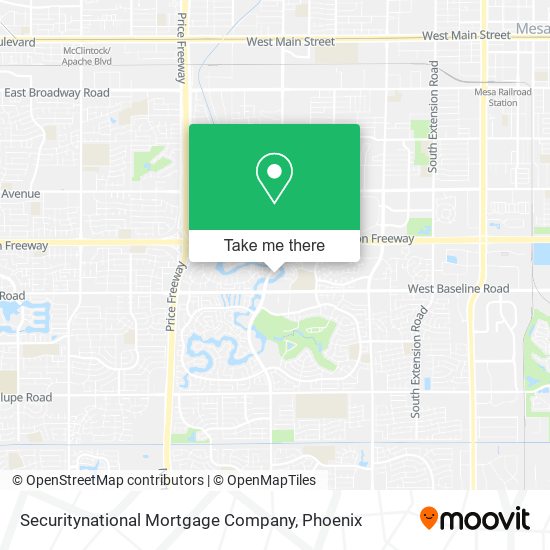 Mapa de Securitynational Mortgage Company