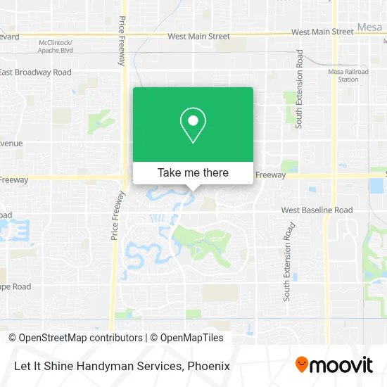 Let It Shine Handyman Services map