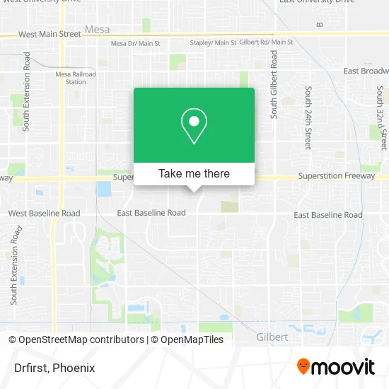 Drfirst map