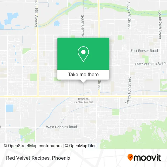 Red Velvet Recipes map