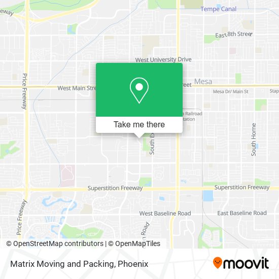 Matrix Moving and Packing map