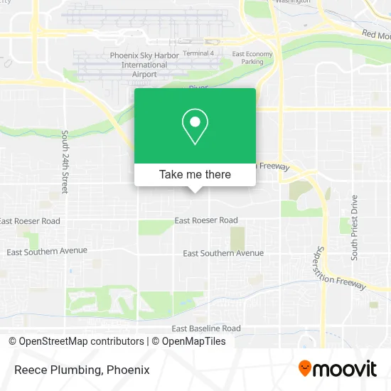Reece Plumbing map