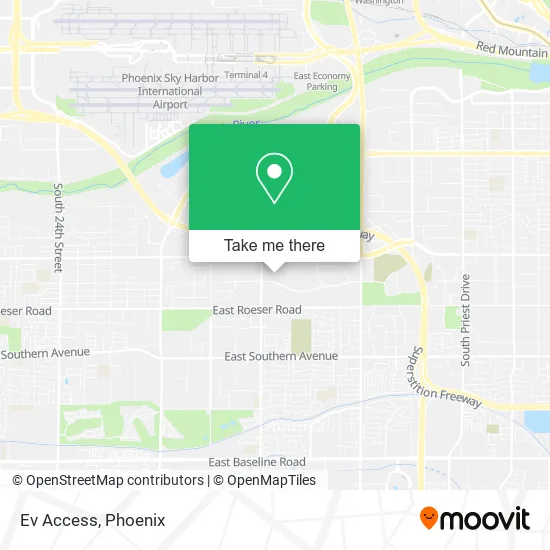 Ev Access map