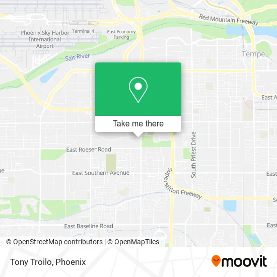Tony Troilo map