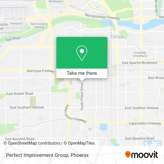 Perfect Improvement Group map