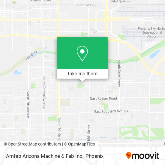 Amfab Arizona Machine & Fab Inc. map