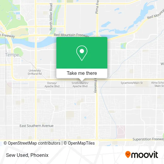 Sew Used map