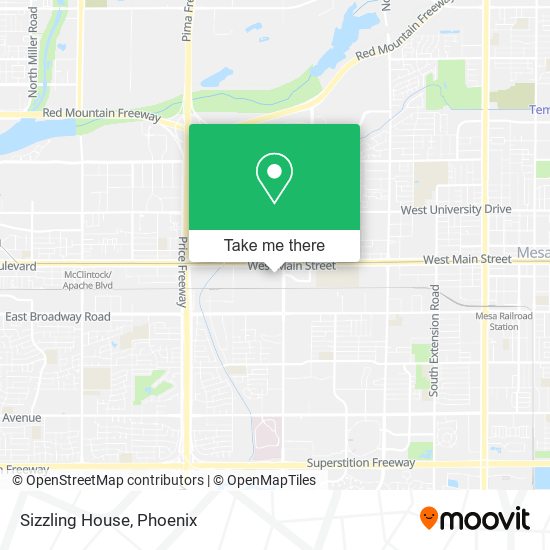 Sizzling House map