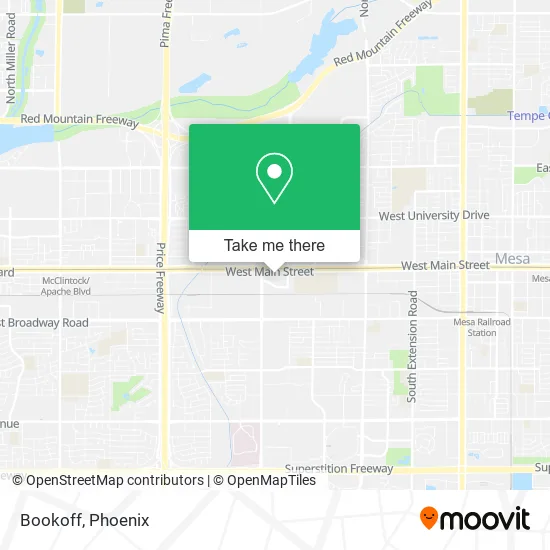 Bookoff map