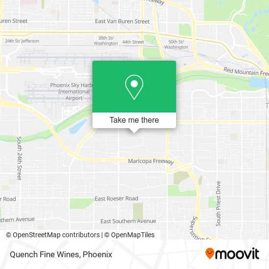 Quench Fine Wines map