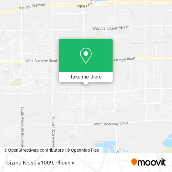 Gizmo Kiosk #1009 map