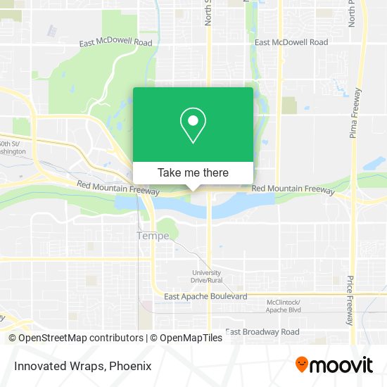 Innovated Wraps map