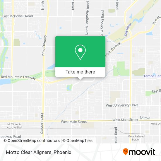 Motto Clear Aligners map