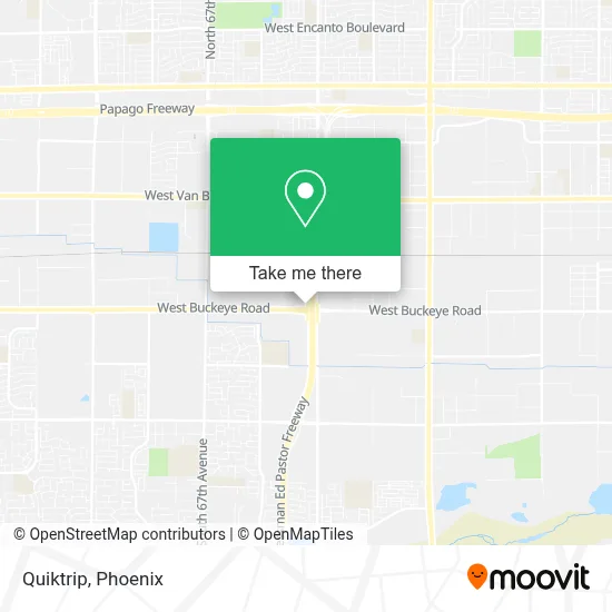 Quiktrip map