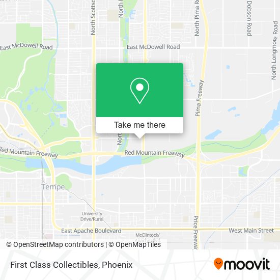 Mapa de First Class Collectibles