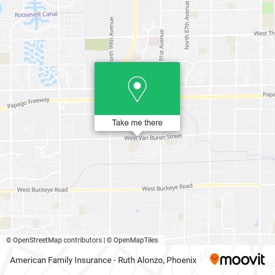 Mapa de American Family Insurance - Ruth Alonzo