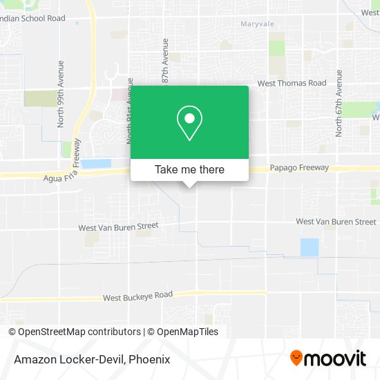 Amazon Locker-Devil map