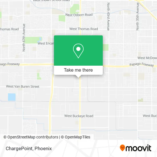 ChargePoint map