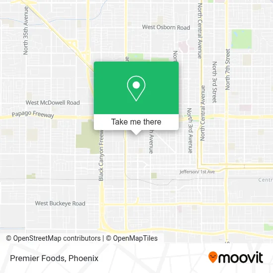 Premier Foods map