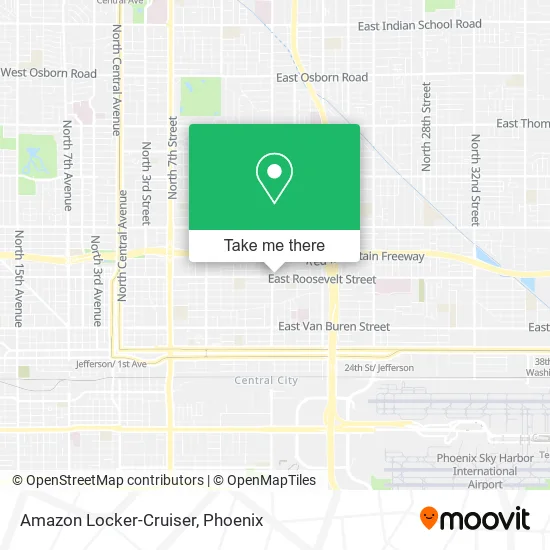 Amazon Locker-Cruiser map