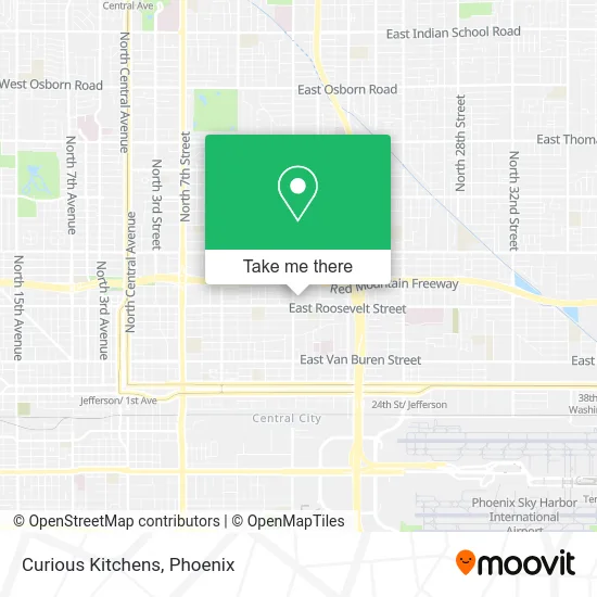 Curious Kitchens map