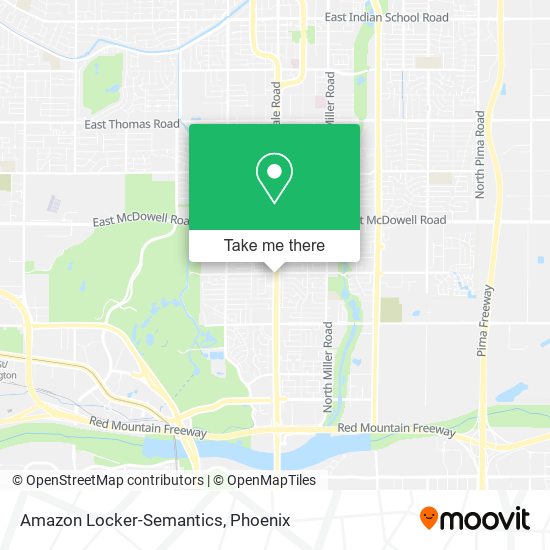Amazon Locker-Semantics map