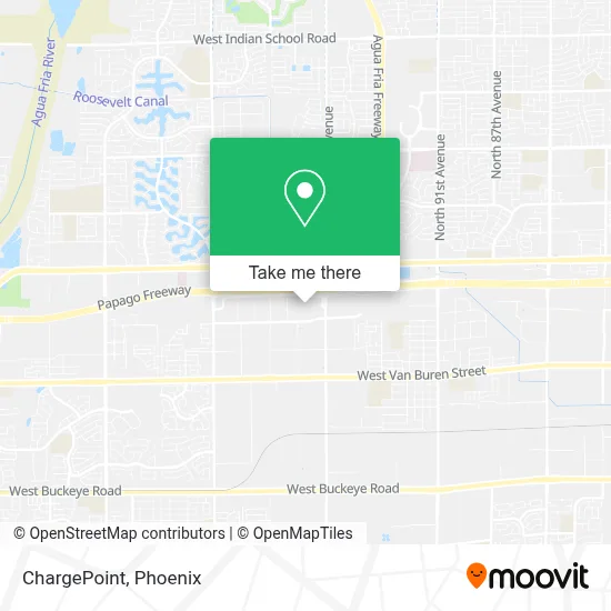 ChargePoint map