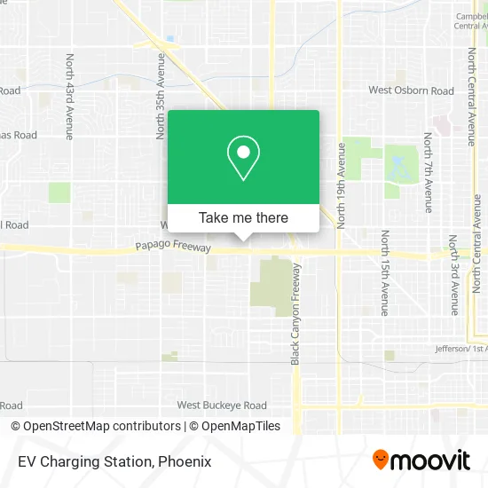 EV Charging Station map