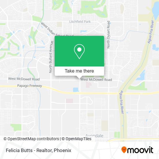 Felicia Butts - Realtor map