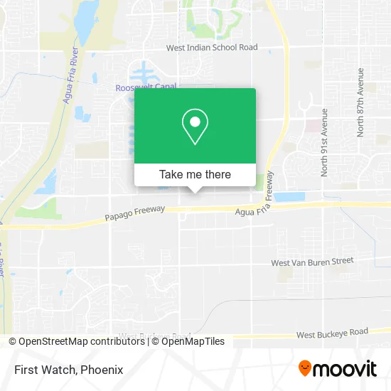 First Watch map