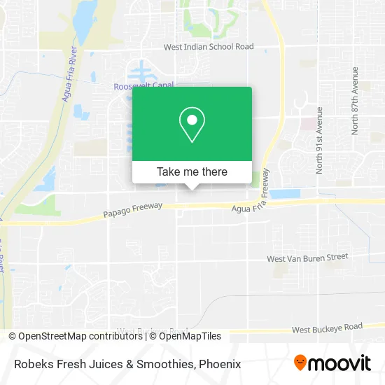 Robeks Fresh Juices & Smoothies map