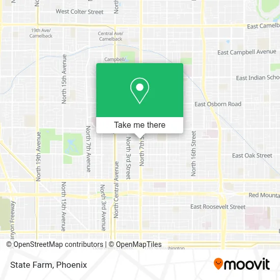 State Farm map