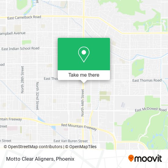 Motto Clear Aligners map