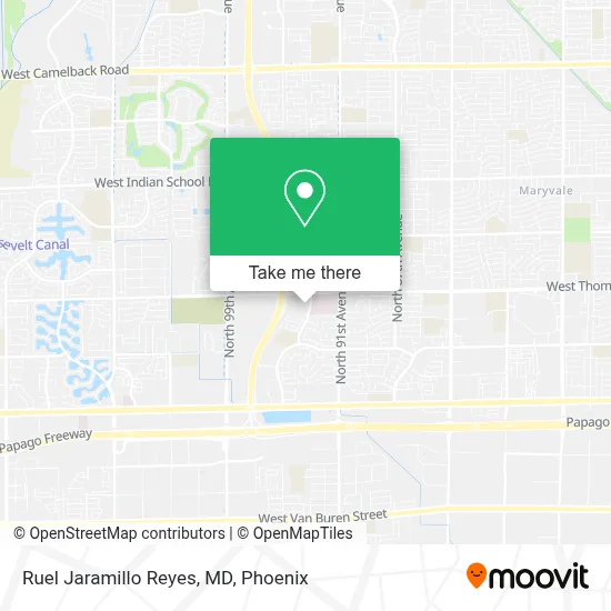 Ruel Jaramillo Reyes, MD map