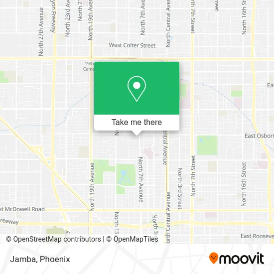 Jamba map