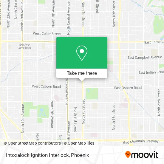 Intoxalock Ignition Interlock map